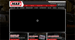 Desktop Screenshot of maxiaudio4x4.com